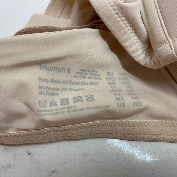 NWT Triumph Magic Wire Weightless Support Bra size 40B - Picture 3 of 5